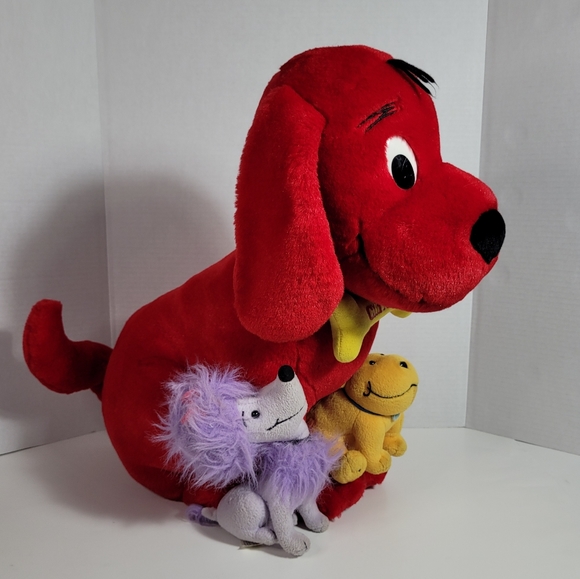 Clifford Toys Giant 8 Clifford The Big Red Dog With Cleo And Tbone